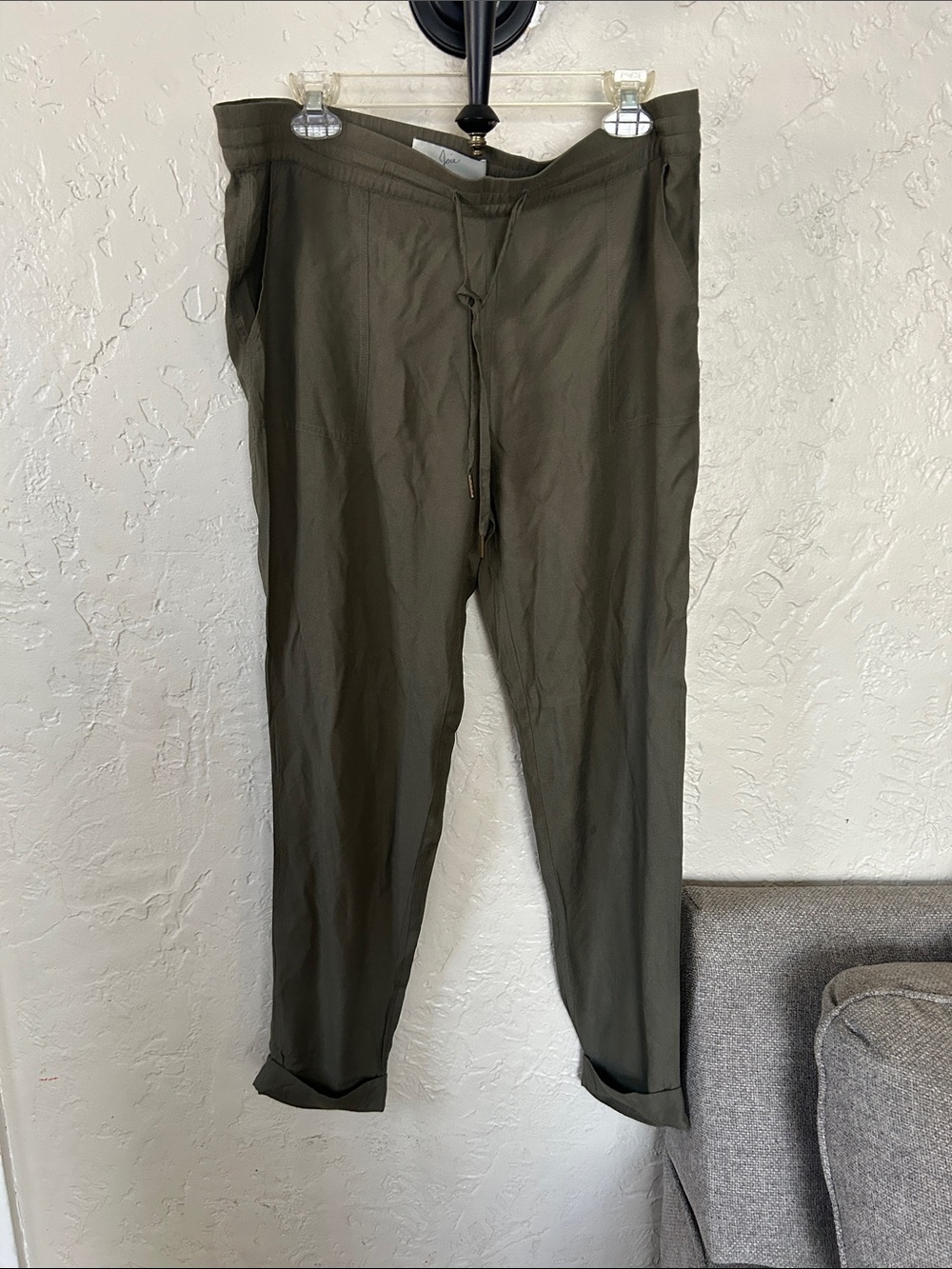 Joie Silk Blend Track Pants/Joggers